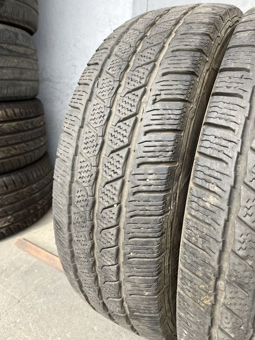 2 бр. зимни гуми 205/75/16C Continental DOT 1324 5/6 mm