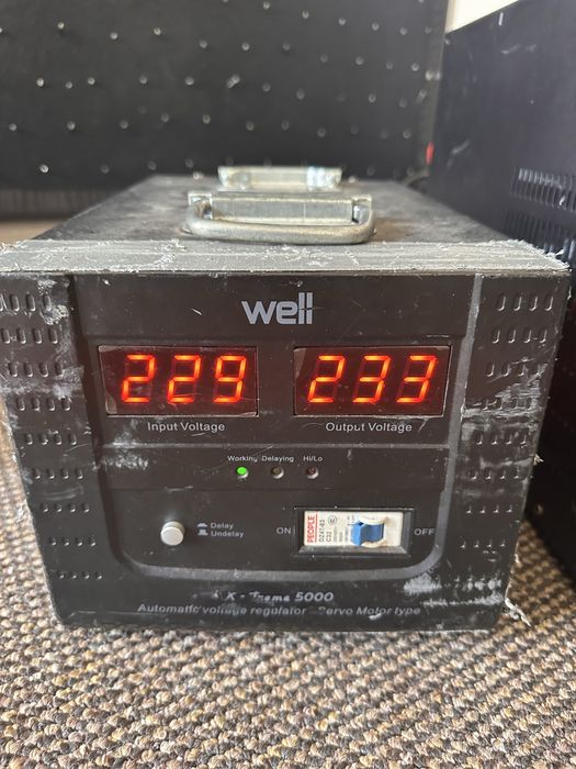Oferta Stabilizator Conter 20000va si Well 5000va