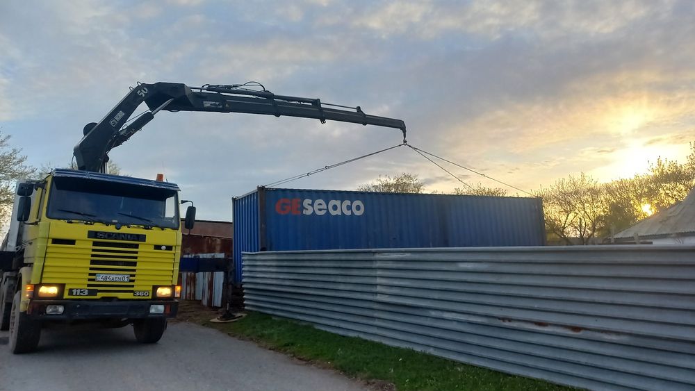 манипулятор контейнеровоз длинномер