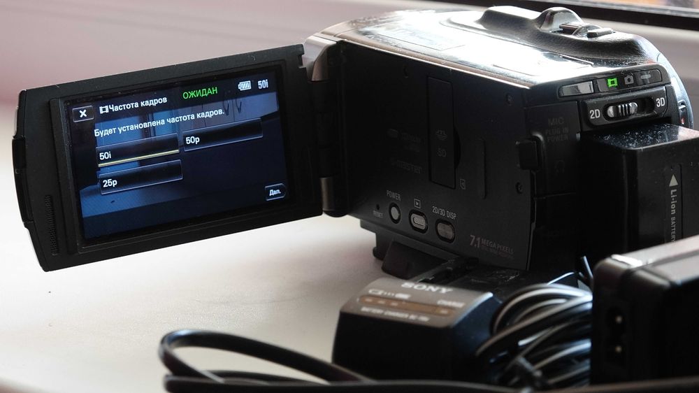 Sony HDR-TD10 в отличном состоянии