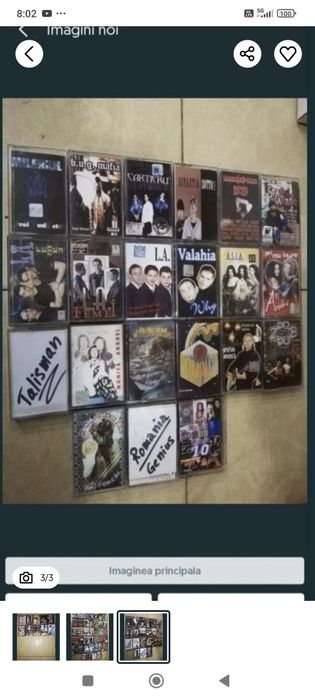 Casete muzica ani 80