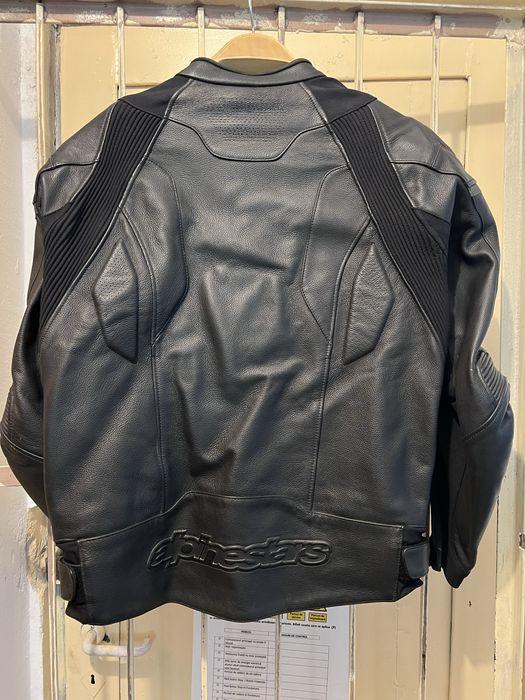 Geaca moto ALPINESTARS piele, marime L-XL