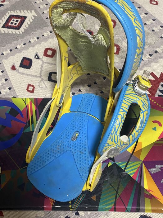 Борд с креплениями