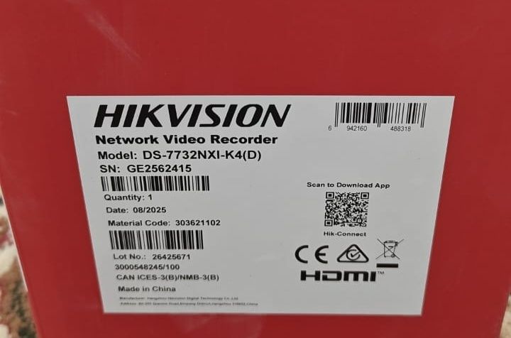 HikVision видеорегистратор