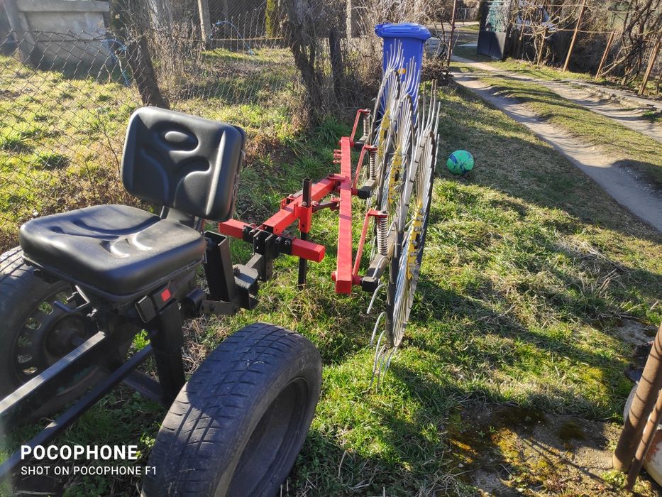 Remorca 4x4 motocultor zubr