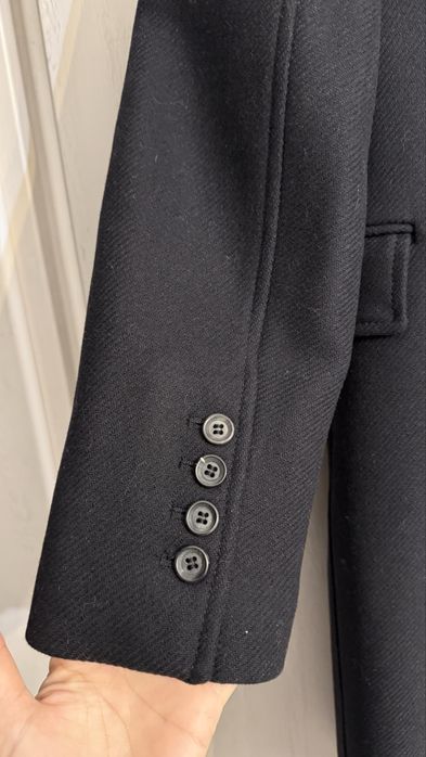 Palton dama Zara Manteco negru