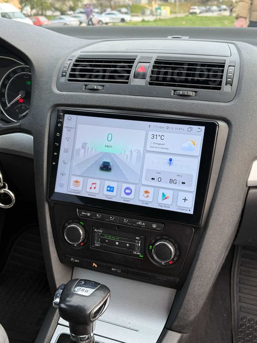 Skoda Octavia 2 Android 15 Мултимедия Шкода Октавия Навигация Андроид