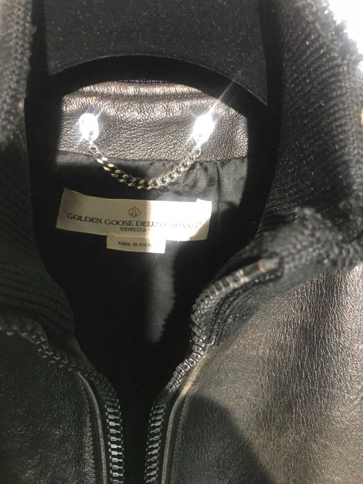 Golden Goose Leather Jacket