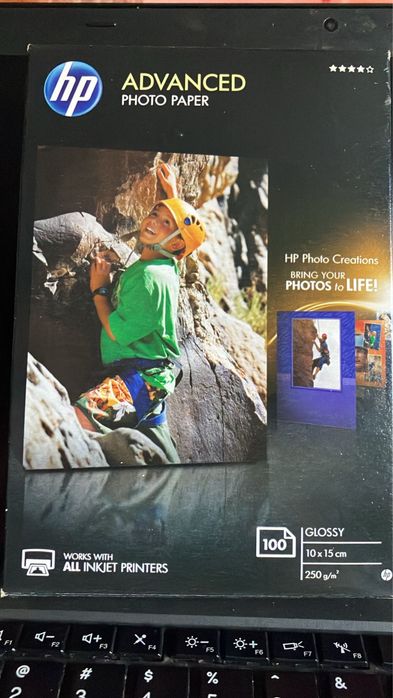 37 pachete - Hartie Photo HP - 10x15, 100 buc