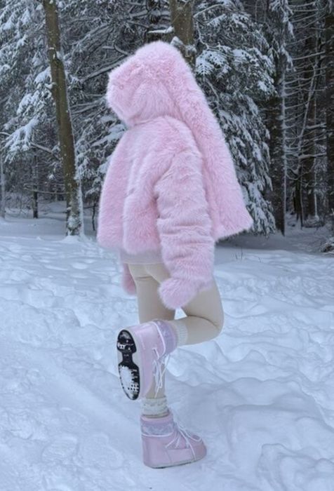 fur coat пухено яке