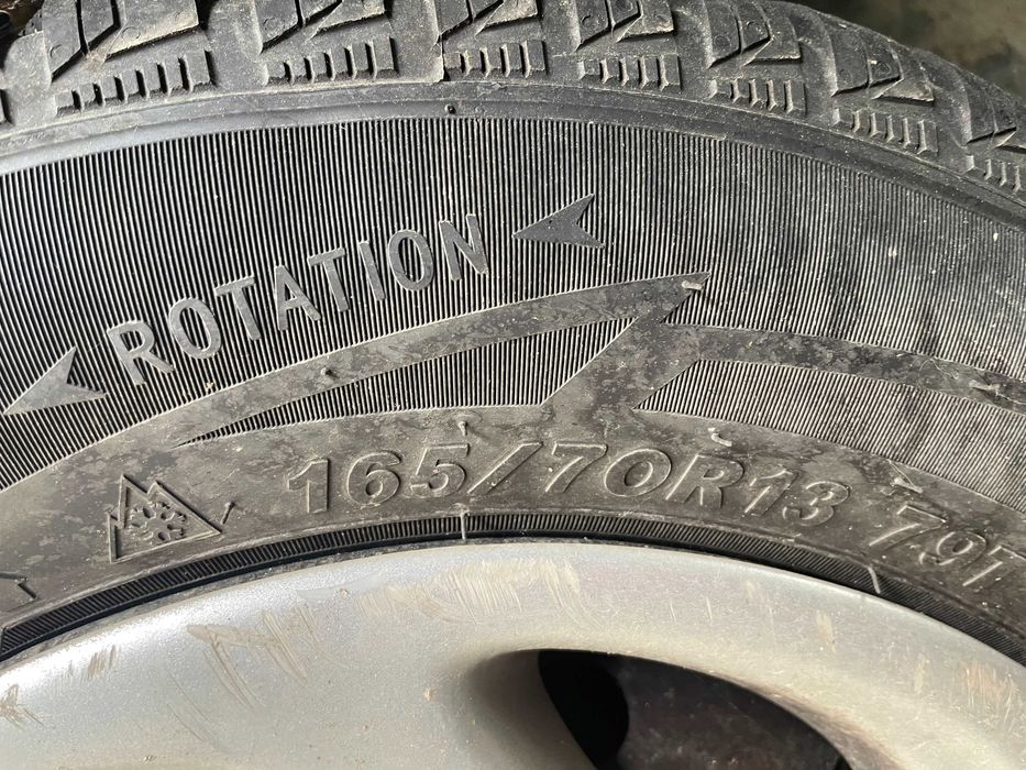 Джанти с зимни гуми SAILUN 165/70/R13 за пежо 206