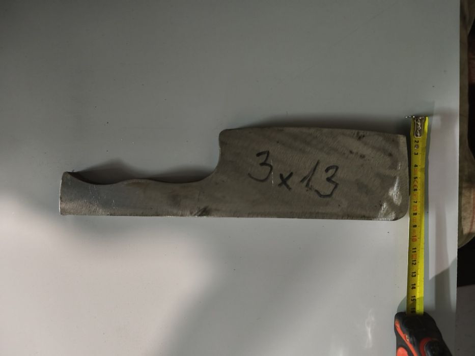 Заготовки сатър и брадва от стомана 3х13