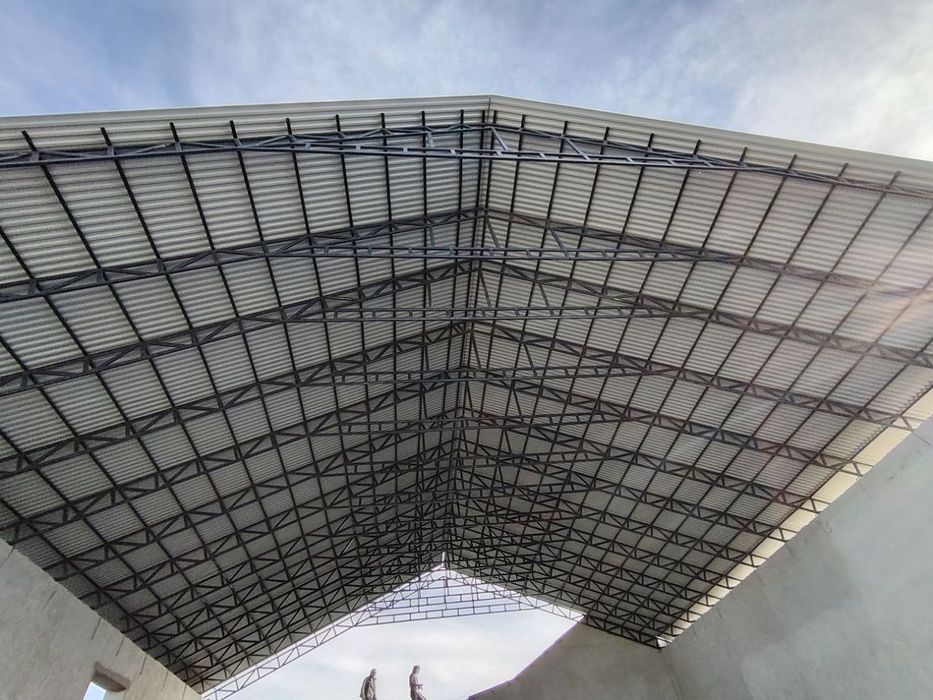 Уйларни томлари Иссихоналар .навеслар   молхоналар   кантинер  пирофил