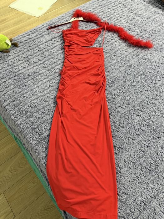 Rochie lunga rosie