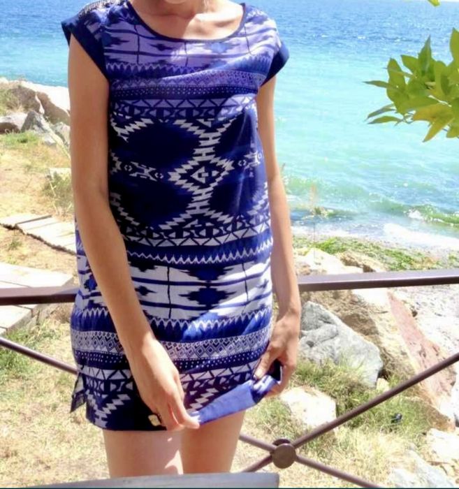 Rochie Tommy Hilfiger din bumbac si matase, masura M