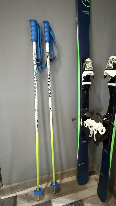Rossignol комплект ски + щеки + обувки