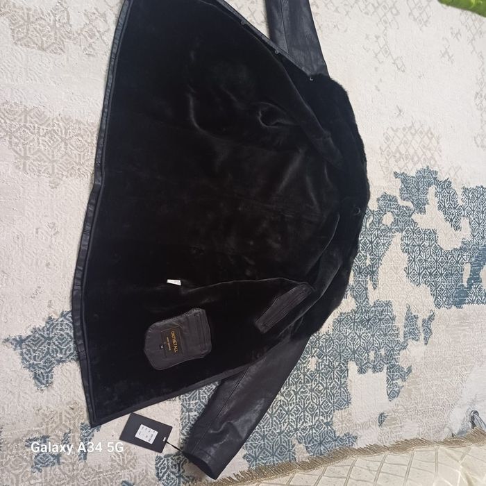 Дублёнка кожанный