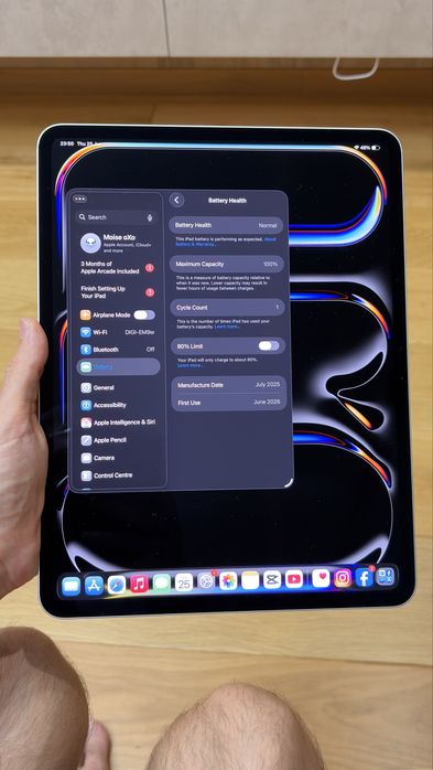 Ipad pro 13 m5 - 256GB - Wifi Silver
