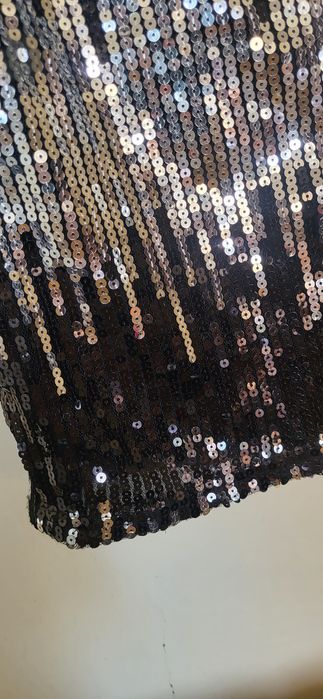 Rochie tub de club, mulata cu paiete