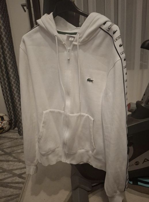 Bluza  LACOSTE alba