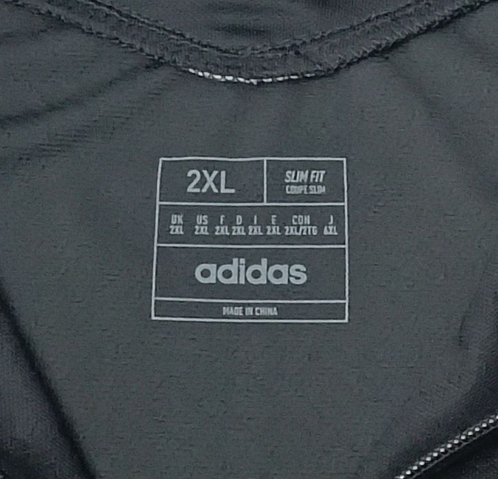 Adidas Tiro Aeroready Sweatshirt оригинално горнище 2XL Адидас спорт черно горно горница