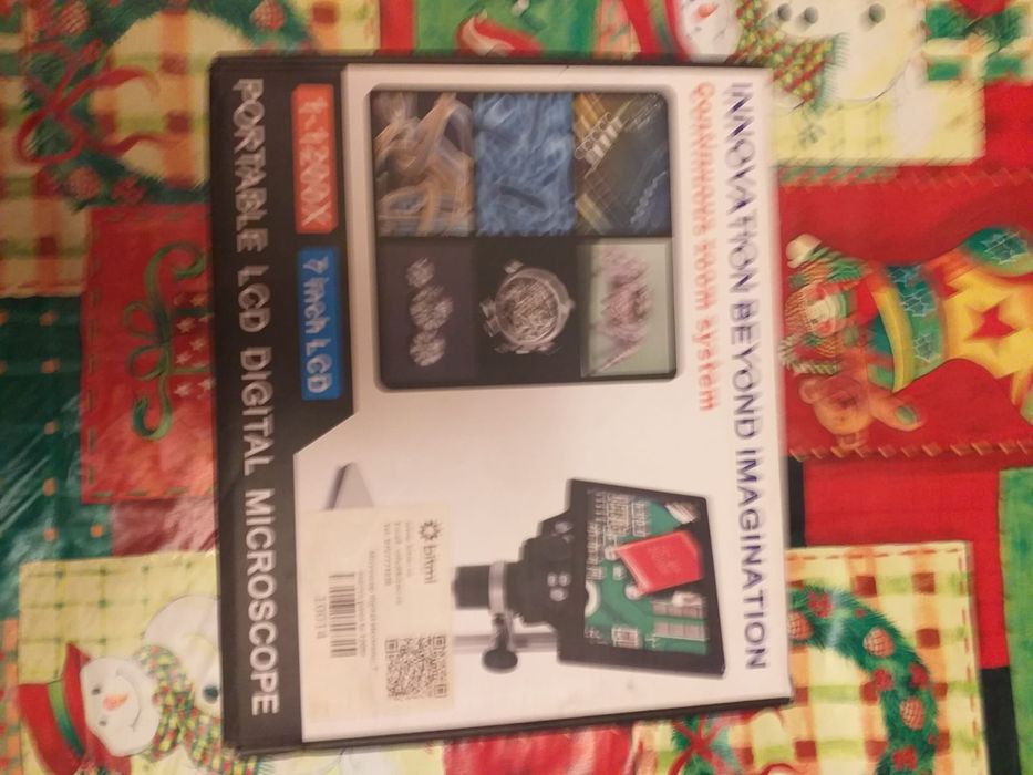 Microscop portabil/Marire 1-1200X/Pt Filatelie,Numismatica,Biologie