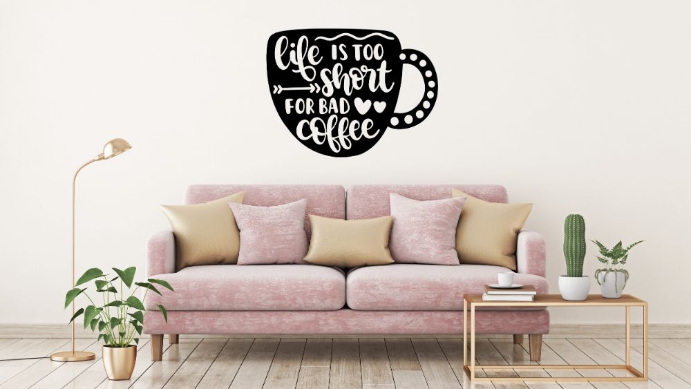 Stickere decor perete cafea, bucatarie, cafenea, bar, coffee