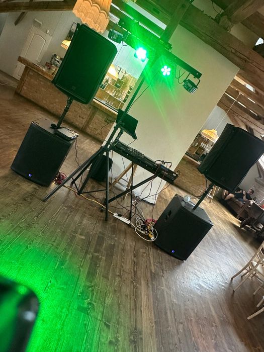 Închiriere RCF/Turbosound închiriez boxe, sonorizare consola DJ Lumini