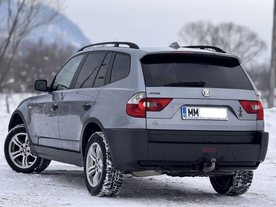 Bmw x3 - x drive - an 2006 - 2.0d 150 cp - interior piele crem -