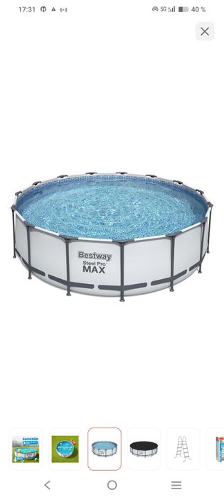 Продам бассейн Bestway 457/457/122