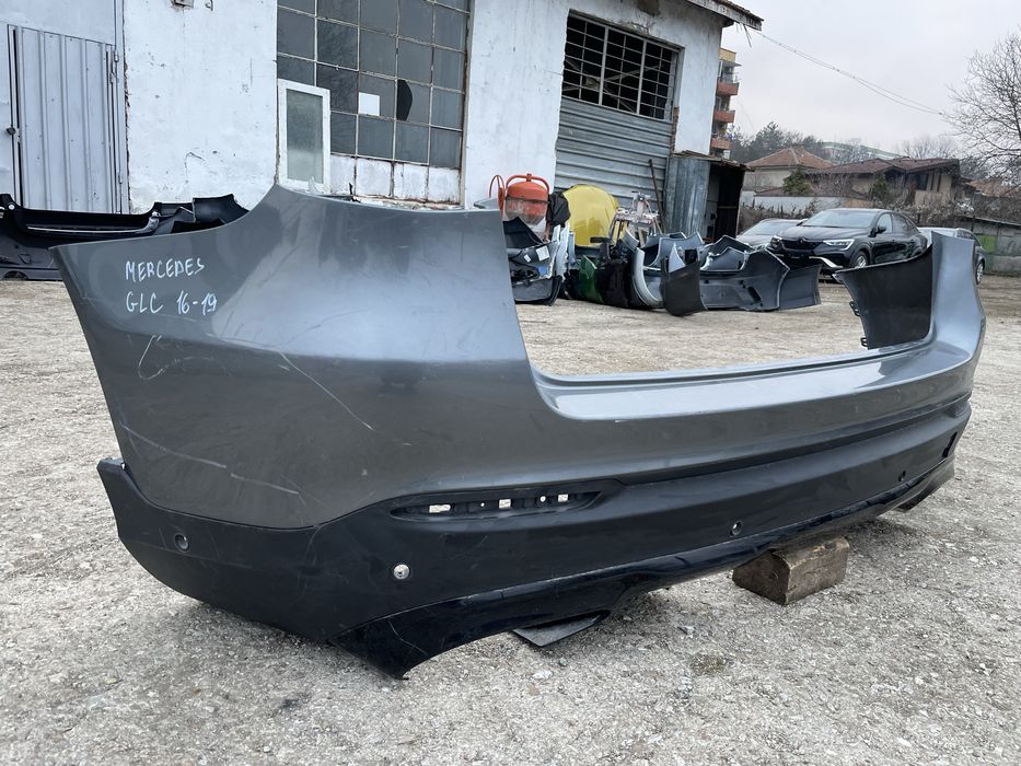 Задна броня за Мерцедес ГЛЦ Mercedes GLC 2014-2019г 2бр