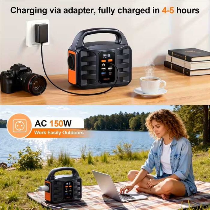 Baterie acumulator generator statie portabila priza AC 220v CAMPING