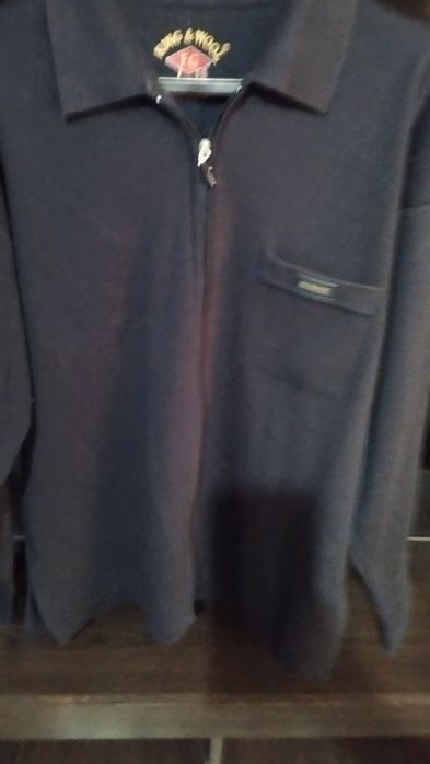 Рубашка кофта трикотаж большая