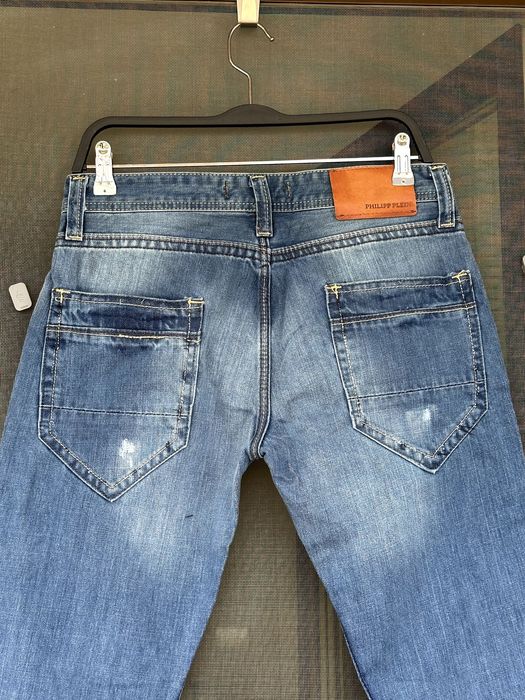 Мъжки дънки Philipp Plein (Slim Fit) - размер W30 / L34, Отлично състояние