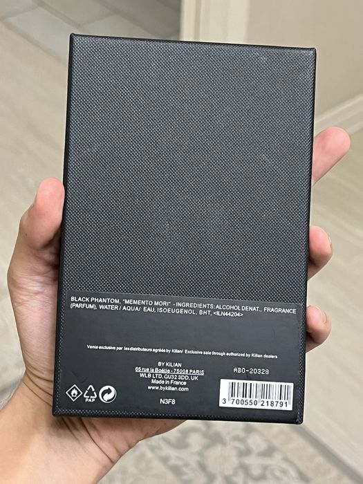 Kilian Black Phantom, Оригинальный