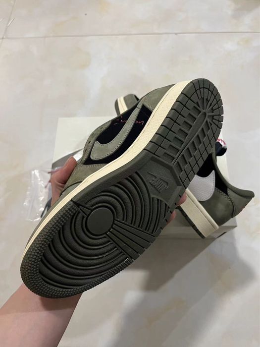 Travis Scott x Air Jordan 1 Low OG “Black Olive”