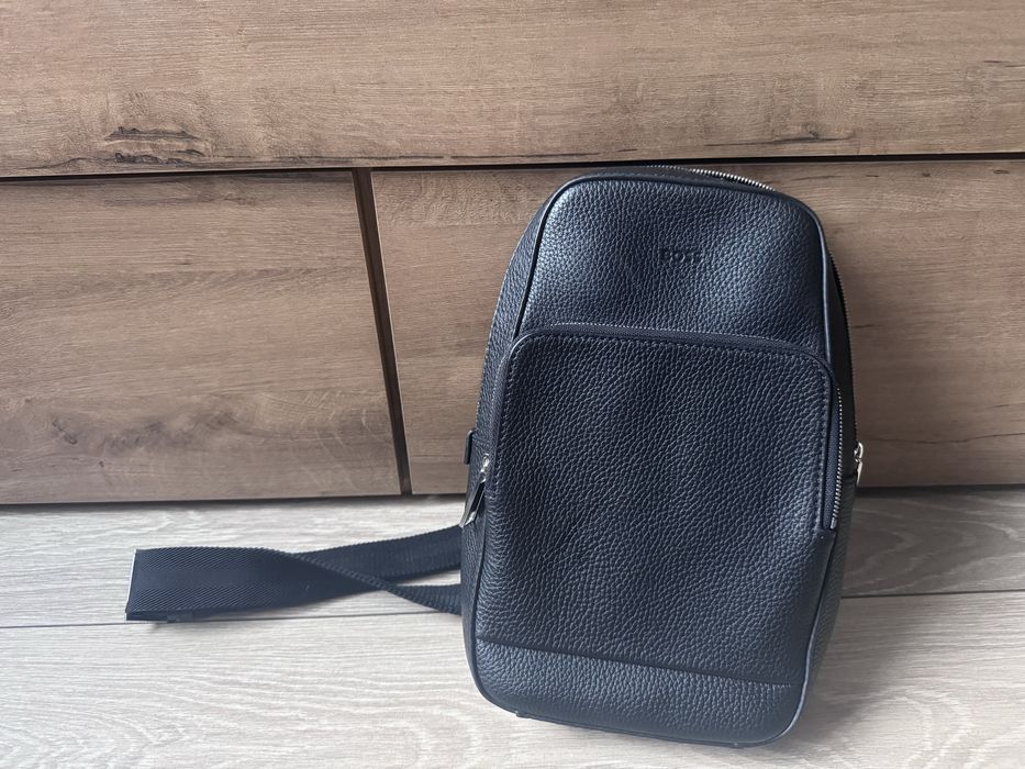 Рюкзак BOSS кожаный оригинал