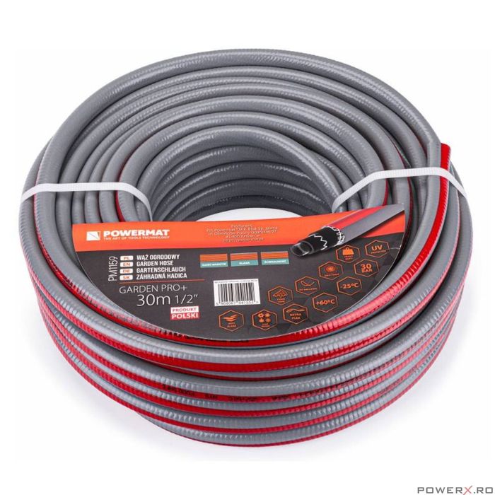 Furtun de gradina Garden Pro, 1/2", 30 m, Powermat