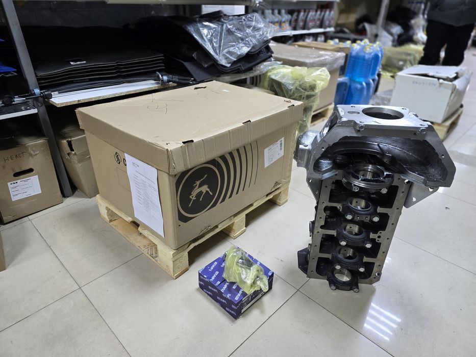 Блок цилиндров на Газель 4216 бизнес в сборе