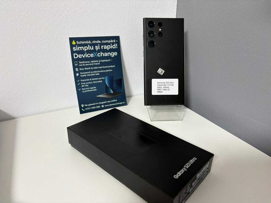 Samsung S23 Ultra 512 GB SH * Garantie *Buy Back* deviceXchange