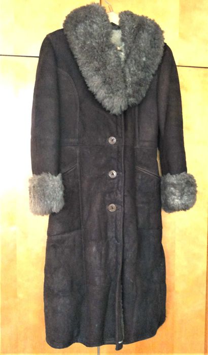 Винтидж дамски кожух от 70-те.