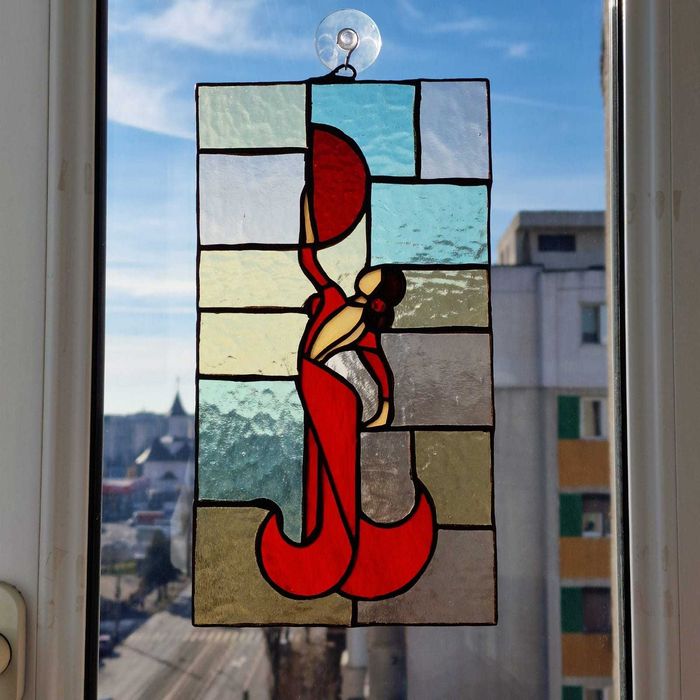 Vitraliu flamenco