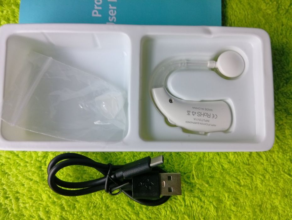 Aparat auditiv autonom acu Li Ion