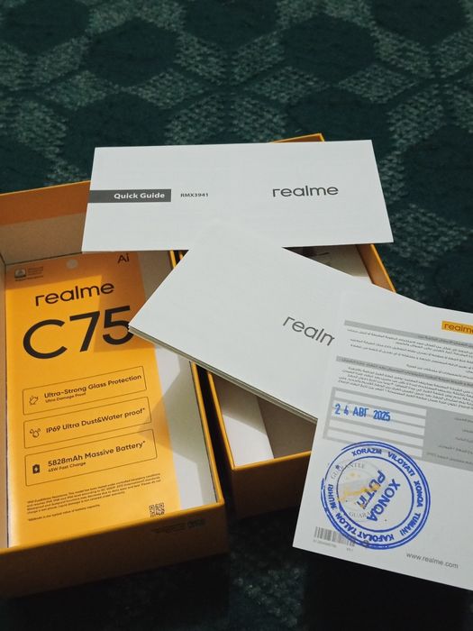 REALME C75  kelishiladi