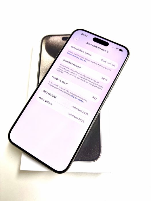 Magazin vinde: iPhone 15 Pro Max 512gb Natural Titanium