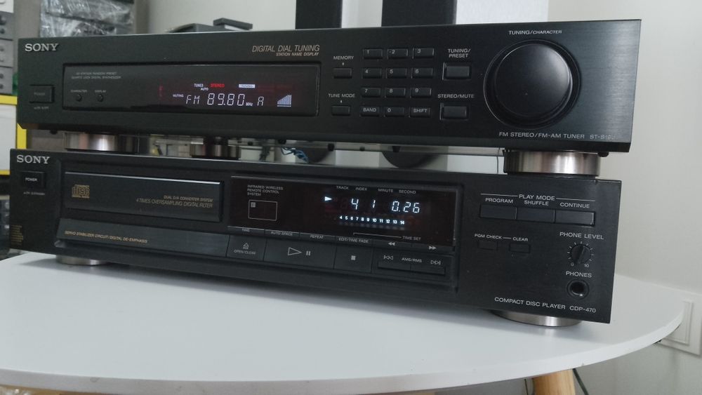 Sony! Sony CDP 470 și Sony ST-S 190