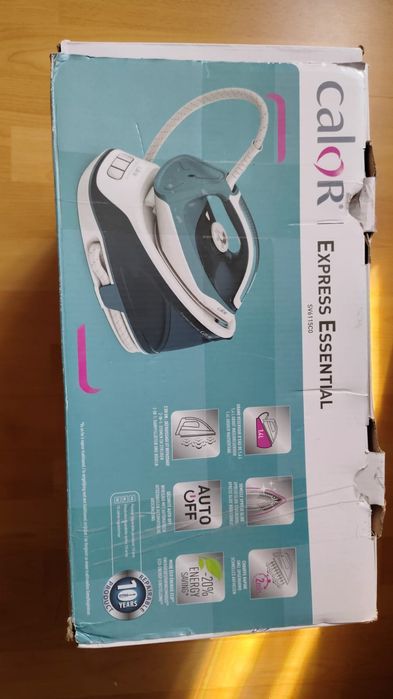 Statie de calcat Calor SV6115C0, 2200 W, 120 g/min, alb, 1.4 L Nou