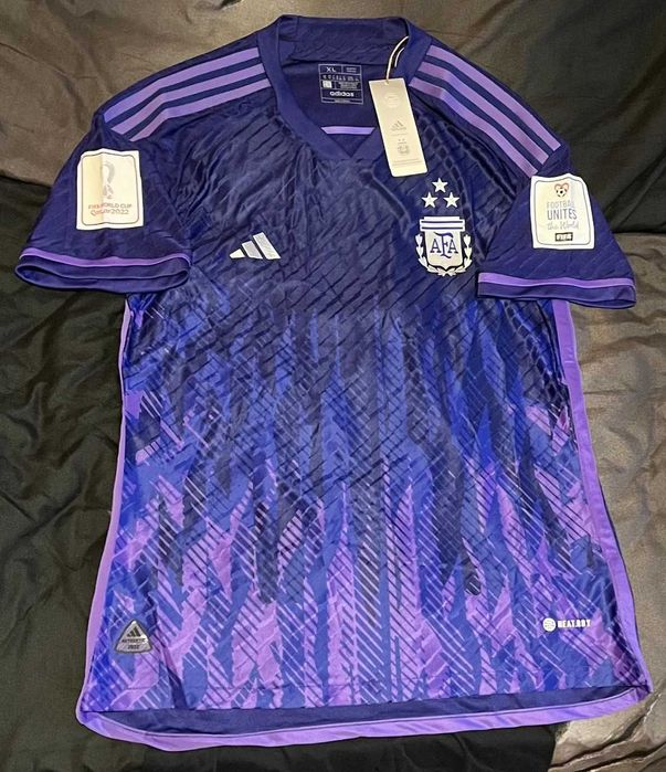 Tricou Argentina Cupa Mondiala away 2022 - Adidas!