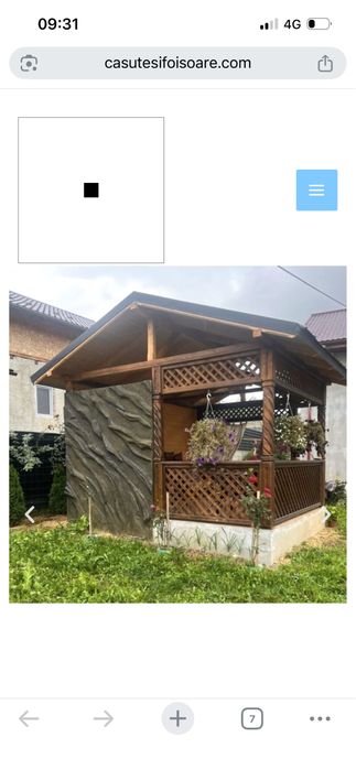 Foisoare si leagane din lemn masiv