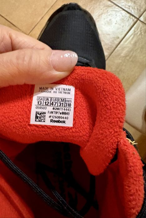 Продам кроссовки / ботинки Reebok р.45-46